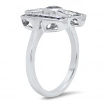 18k White Gold Ladies Engagement Ring R10173
