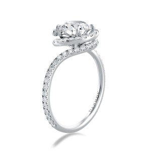 Ruby Swirl Diamond Ring AE520UQ