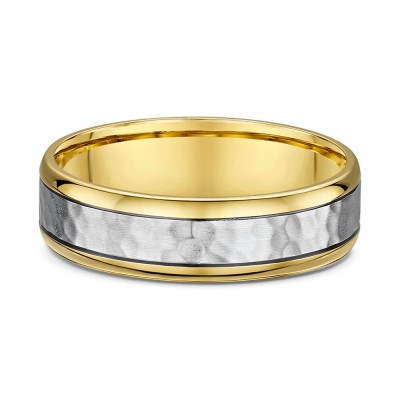 Two-Tone Mens Wedding Band 886A00