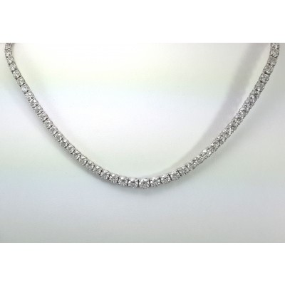 18k White Gold Ladies Necklace OPG1395