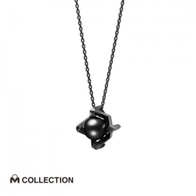 Passionoir M Collection Black South Sea Cultured Pearl Pendant