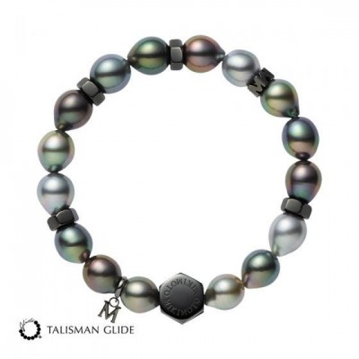 Passionoir Talisman Glide Black South Sea Cultured Pearl Bracelet