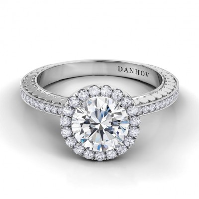 Engagement Ring Halo Design